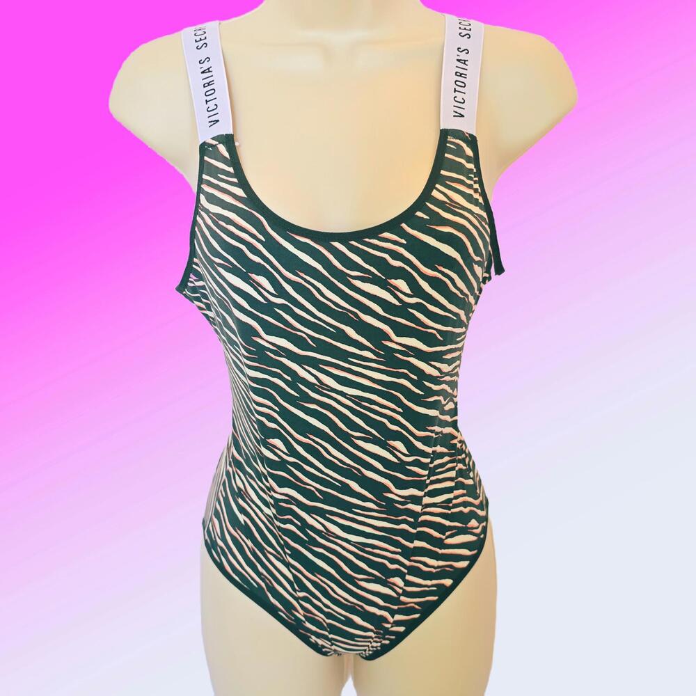 Victoria's Secret Women's Zebra Print Body Suit